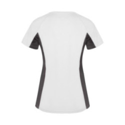 Tee-shirt de sport respirant femme Roly® Shanghai blanc