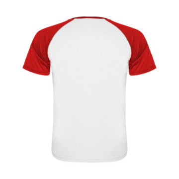 Tee-shirt de sport respirant enfant Roly® Indianapolis blanc