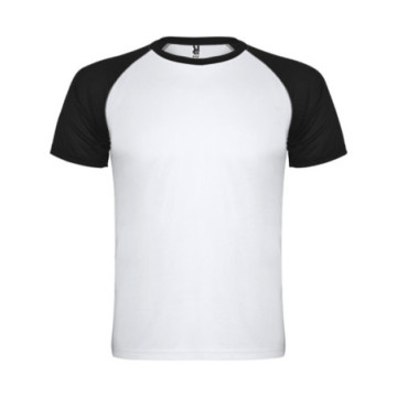 Tee-shirt de sport respirant enfant Roly® Indianapolis blanc