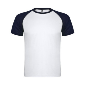 Tee-shirt de sport respirant enfant Roly® Indianapolis blanc