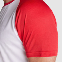 Tee-shirt de sport respirant mixte Roly® Indianapolis blanc