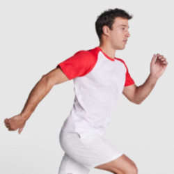 Tee-shirt de sport respirant mixte Roly® Indianapolis blanc