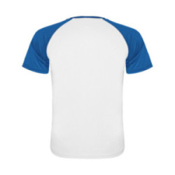Tee-shirt de sport respirant mixte Roly® Indianapolis blanc