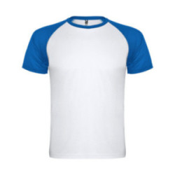 Tee-shirt de sport respirant mixte Roly® Indianapolis blanc
