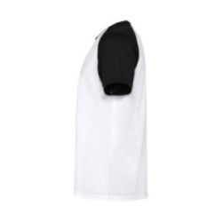Tee-shirt de sport respirant mixte Roly® Indianapolis blanc