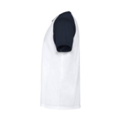 Tee-shirt de sport respirant mixte Roly® Indianapolis blanc