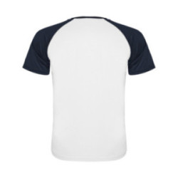 Tee-shirt de sport respirant mixte Roly® Indianapolis blanc
