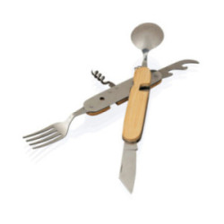 Couverts multifonctions en bambou