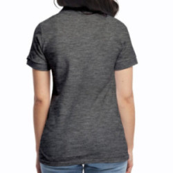 Polo manches courtes femme en coton bio Les Filosophes®