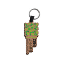 Porte-clés sur-mesure en fibre de bois (de 20 à 40 cm²)