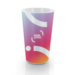 Gobelet 60 cL marquage quadri