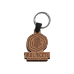 Porte-clés sur-mesure en fibre de bois (max 20 cm²)