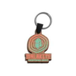 Porte-clés sur-mesure en fibre de bois (max 20 cm²)