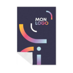 Serviette microfibre impression quadri 40 x 60 cm