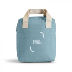 Sac repas isotherme en coton biologique couleur