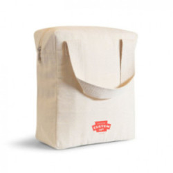 Sac repas isotherme en coton biologique naturel