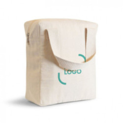 Sac repas isotherme en coton biologique naturel