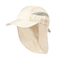 Casquette avec protection cou et nuque