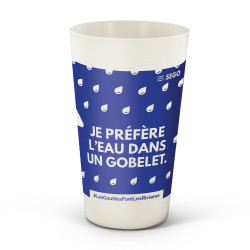 Gobelet en biocomposite 60 cL