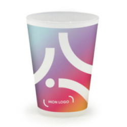 Gobelet 10 cL marquage quadri