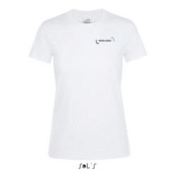 Tee-shirt femme Sol's® Régent blanc taille 3XL