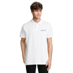 Polo homme Sol's® Pulse blanc