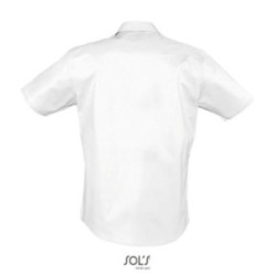 Chemise homme manches courtes Sol's® Broadway blanche