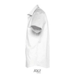 Chemise homme manches courtes Sol's® Broadway blanche
