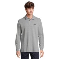 Polo mixte manches longues Sol's® Pacific couleur
