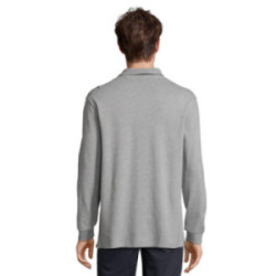Polo mixte manches longues Sol's® Pacific couleur