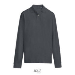 Polo mixte manches longues Sol's® Pacific couleur