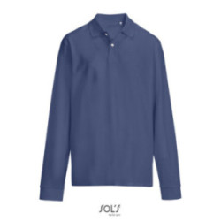 Polo mixte manches longues Sol's® Pacific couleur