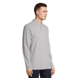 Polo mixte manches longues Sol's® Pacific couleur