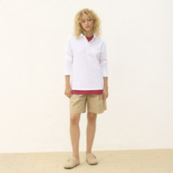 Polo mixte manches longues Sol's® Pacific blanc