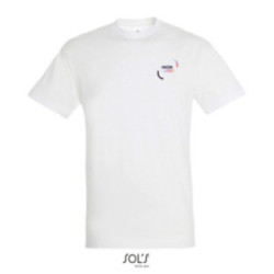 Tee-shirt homme Sol's® Régent blanc taillles 4XL à 5XL