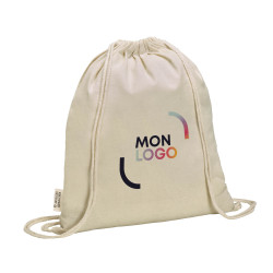 Sac à dos en matières recyclées naturel Ubag®
