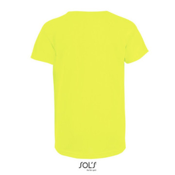 Tee-shirt de sport respirant enfant Sol's® Sporty couleur