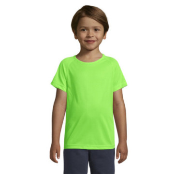 Tee-shirt de sport respirant enfant Sol's® Sporty couleur