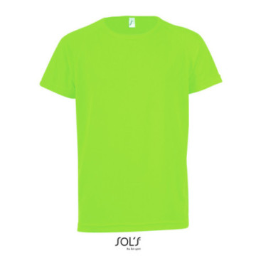 Tee-shirt de sport respirant enfant Sol's® Sporty couleur