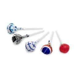 Sucettes boules 9g 4 couleurs