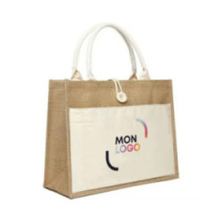 Sac cabas en jute et coton recyclé Goodjour®