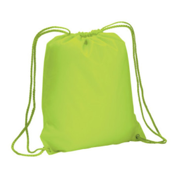 Sac à dos à cordelettes fluo