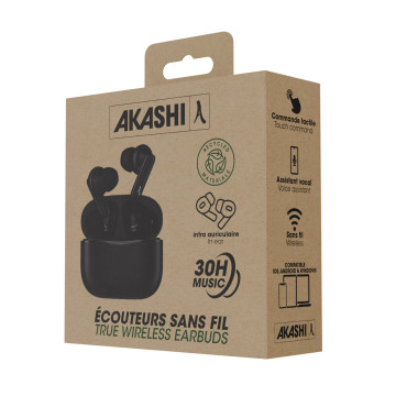 Ecouteurs Bluetooth® Akashi® couleur