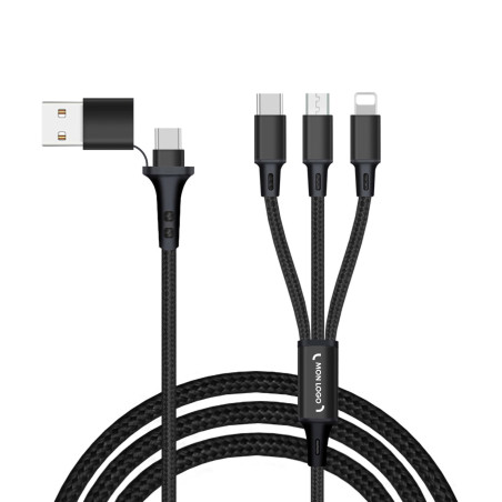 Câble de charge long 20W recyclé Akashi®