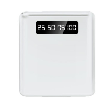 Batterie de secours avec 4 câbles 10000 mAh Akashi® blanche
