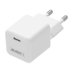 Chargeur secteur USB-C 30W Akashi® blanc