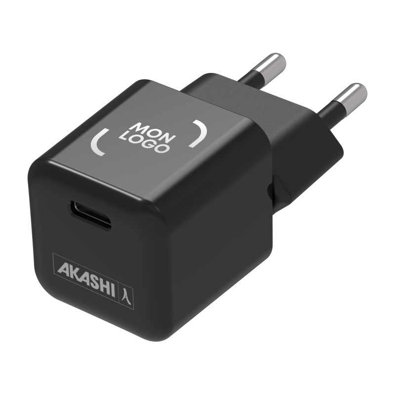 Chargeur secteur USB-C 30W Akashi® couleur