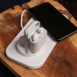 Ecouteurs sans fil étanches Akashi® blancs