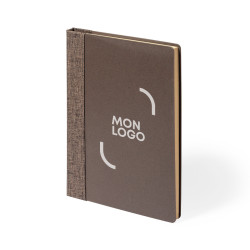 Carnet A5 en fibre de café