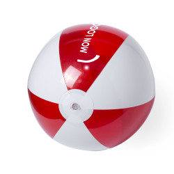 Ballon gonflable bicolore